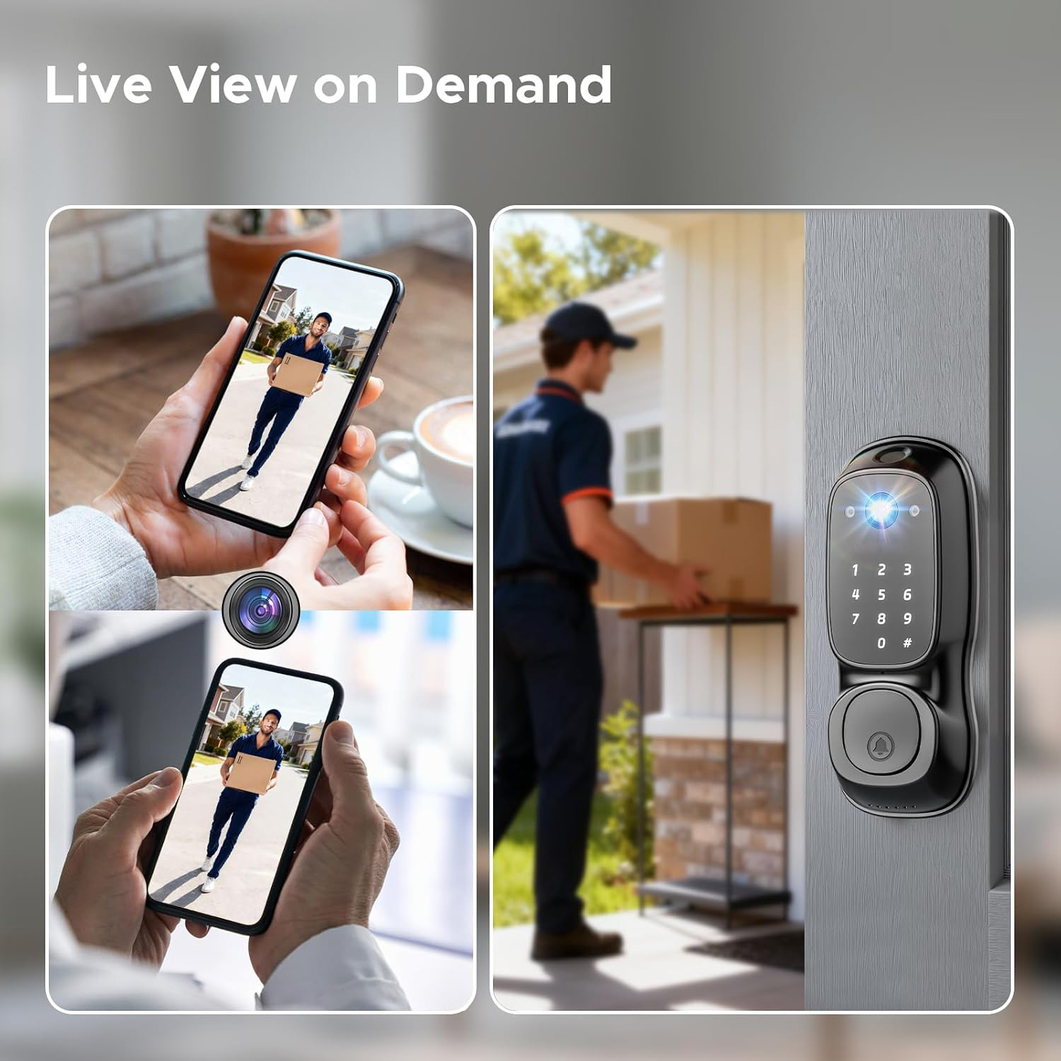 Tuya Wifi Smart Door Lock ‎Cam – Electronics & Gadgets Charging Gocable 8 In 1 Edc 100W Cable recenzja i cena