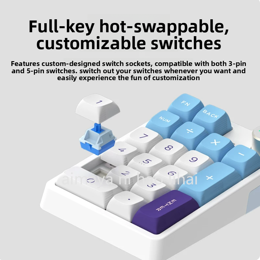 Kzzi K20 Mini Keypad Three Mod – Wireless Keyboard Mini recenzja i cena