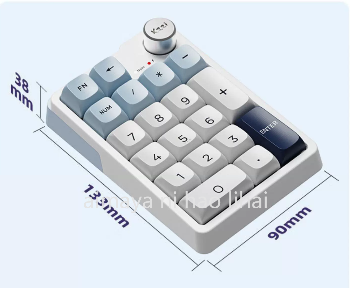 Kzzi K20 Mini Keypad Three Mod – Wireless Keyboard Mini recenzja i cena