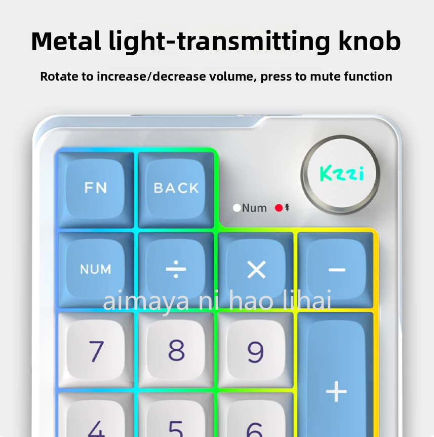 Kzzi K20 Mini Keypad Three Mod – Wireless Keyboard Mini recenzja i cena