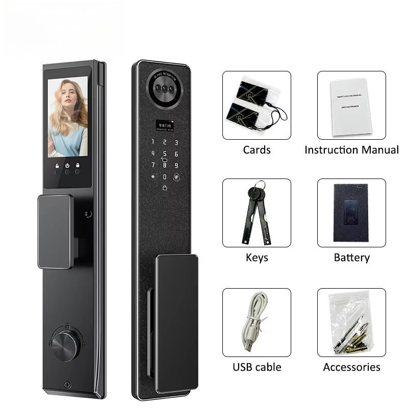 Tuya WiFi Smart Door Lock, Hom – Electronics & Gadgets Charging Gocable 8 In 1 Edc 100W Cable recenzja i cena