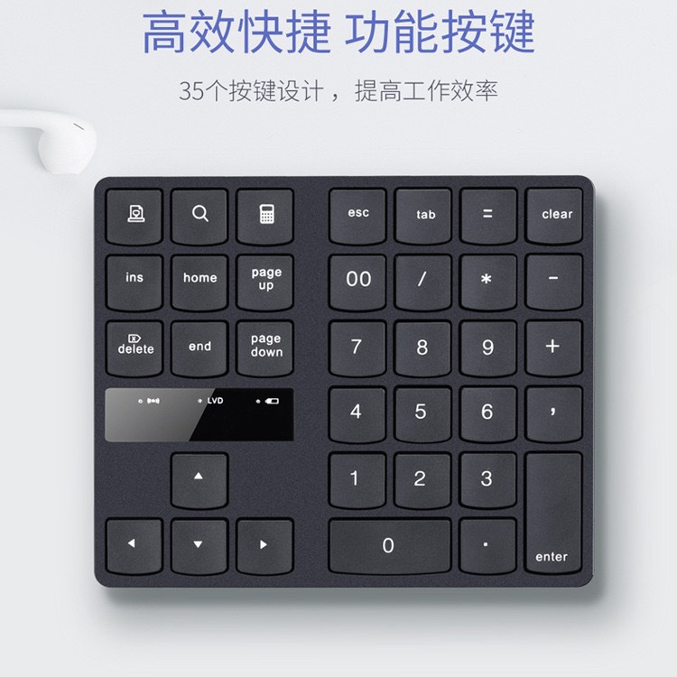 35Keys Bluetooth Numeric Keypa – Wireless Keyboard Mini recenzja i cena