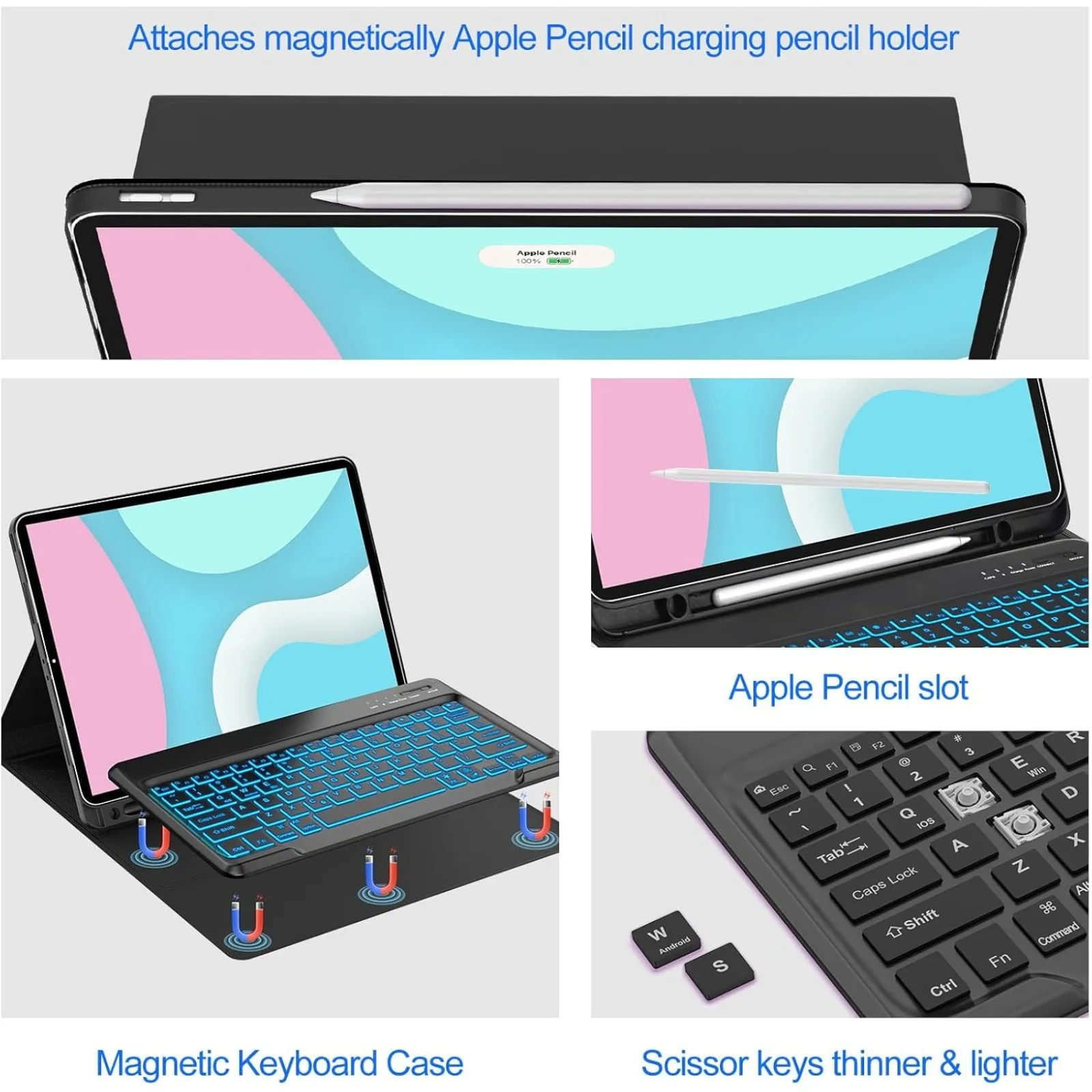 Keyboard Case & Mouse for iPad – Wireless Keyboard Mini recenzja i cena