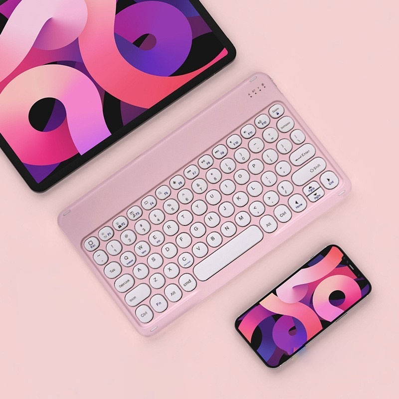 Round Hat Silent Retro Mini Wi – Wireless Keyboard Mini recenzja i cena
